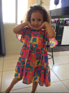 Vestido fauna - Mariana Store KIDS