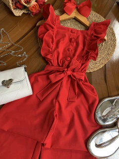 Imagem do Macacão longo liso