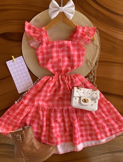 Vestido Laila pink na internet