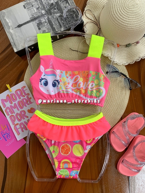 Biquíni fita neon pucket - comprar online