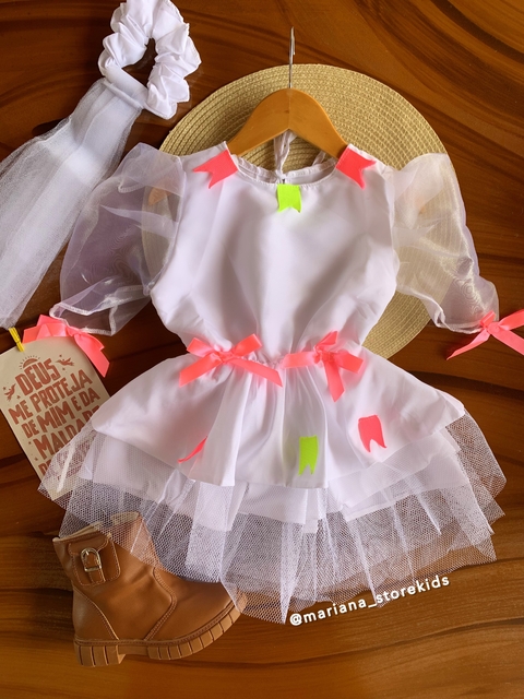 vestido noivinha junino
