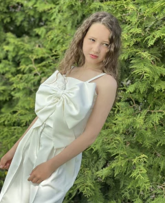 Cropped laço alfaiataria