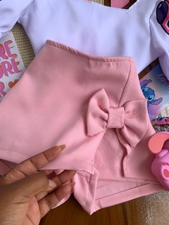 Conjunto luxo stitch na internet