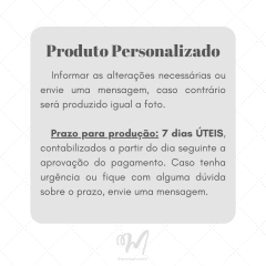 Porta Maternidade Tricotin Bernardo + Leão