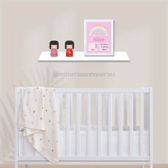 Quadro Registro de Nascimento Cheguei Alice