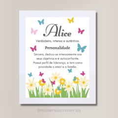 Quadro Decorativo Alice - comprar online