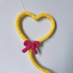 Porta Maternidade Tricotin Alice + Coração - Mimeria Acessórios