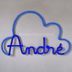 Porta Maternidade Tricotin André + Nuvem