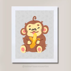 Kit de Quadros Decorativos Animais - comprar online