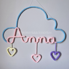 Porta Maternidade Tricotin Anna + Chuva de Amor