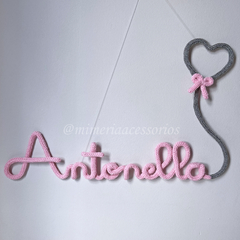 Porta Maternidade Tricotin Antonella + Coração