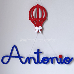 Porta Maternidade Tricotin Antonio + Balão
