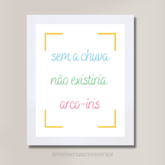 Kit de Quadros Decorativos Arco-Íris na internet