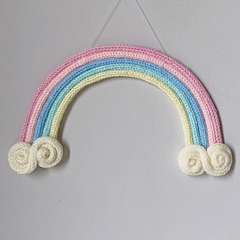 Enfeite Arco Íris Tricotin