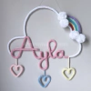 Porta Maternidade Tricotin Ayla + Chuva de Amor + Arco Íris