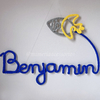 Porta Maternidade Tricotin Benjamin + Foguete