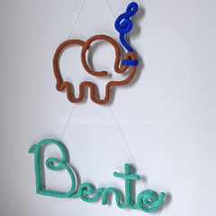 Porta Maternidade Tricotin Bento + Elefante + Nota Musical na internet