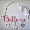Porta Maternidade Tricotin Bettina + Chuva de Amor + Arco Íris