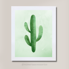 Kit de Quadros Decorativos Cacto - Mimeria Acessórios