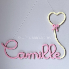 Porta Maternidade Tricotin Camille + Coração