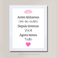 Kit de Quadros Decorativos Chuva de Amor - comprar online