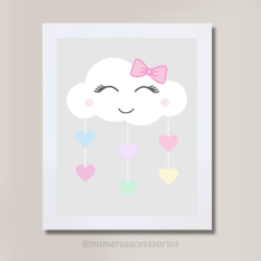 Kit de Quadros Decorativos Chuva de Amor na internet
