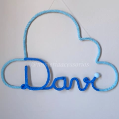 Porta Maternidade Tricotin Davi + Nuvem - comprar online