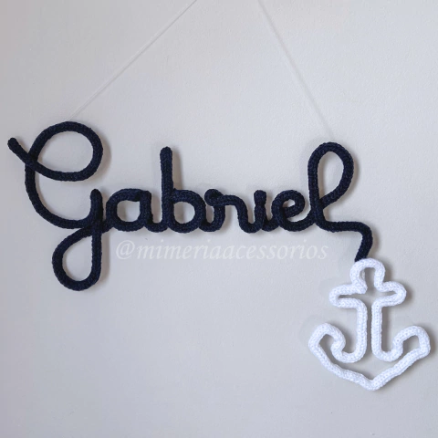 Porta Maternidade Tricotin Gabriel + Âncora - comprar online