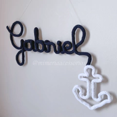 Porta Maternidade Tricotin Gabriel + Âncora na internet