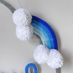 Porta Maternidade Tricotin Gabriel + Nuvem com Balão na internet