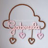 Porta Maternidade Tricotin Gabriela + Chuva de Amor