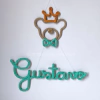 Porta Maternidade Tricotin Gustavo + Urso Príncipe