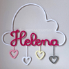 Porta Maternidade Tricotin Helena + Chuva de Amor