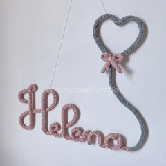 Porta Maternidade Tricotin Helena + Coração na internet