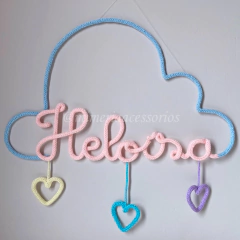 Porta Maternidade Tricotin Heloísa + Chuva de Amor