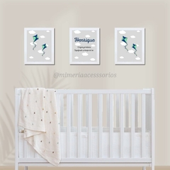 Kit de Quadros Decorativos Henrique
