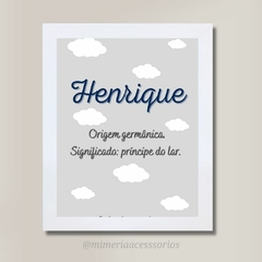 Kit de Quadros Decorativos Henrique na internet
