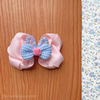 Hair Clip Infantil Páscoa Rosa