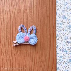 Hair Clip Infantil Páscoa Azul - comprar online