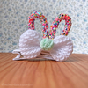 Hair Clip Infantil Páscoa Branco