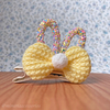 Hair Clip Infantil Páscoa Amarelo