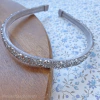 Tiara Strass Prata