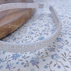 Tiara Strass Branca - comprar online