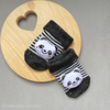 Meia Baby Panda Preta