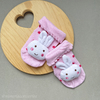 Meia Baby Coelha Rosa