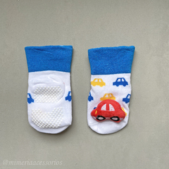 Meia Baby Carro Branca - comprar online