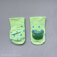 Meia Baby Sapo Verde - comprar online