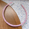 Tiara Cristal Strass Rosa