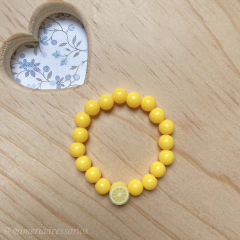 Kit de Pulseiras Infantil Frutinhas - 4 itens - Mimeria Acessórios