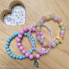 Kit de Pulseiras Infantil Pirulito - 4 itens